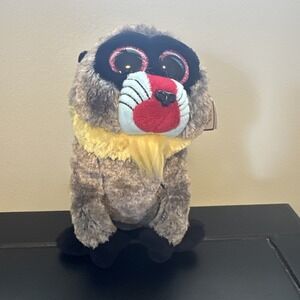 Ty Beanie Boos WASABI Baboon Monkey Plush - 6" Retired‎ NEW 2018